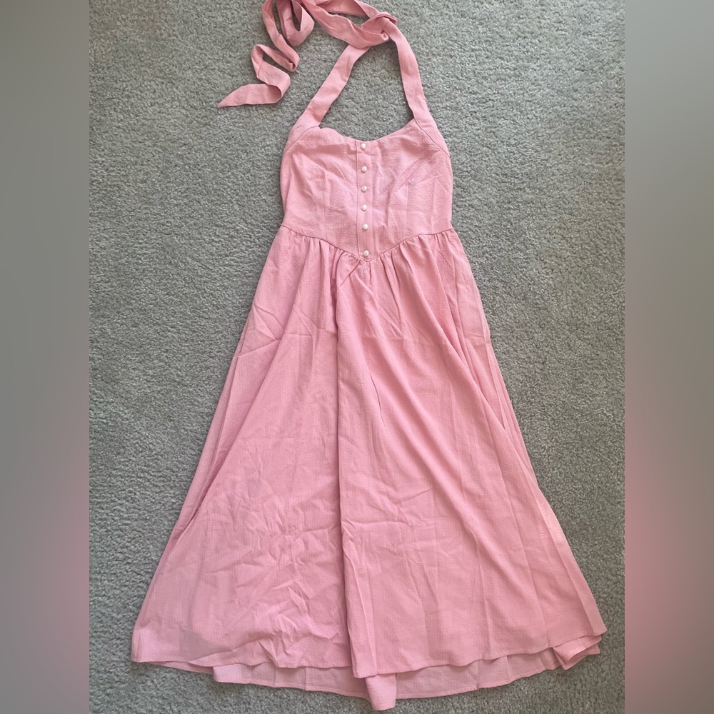Pink women’s dress